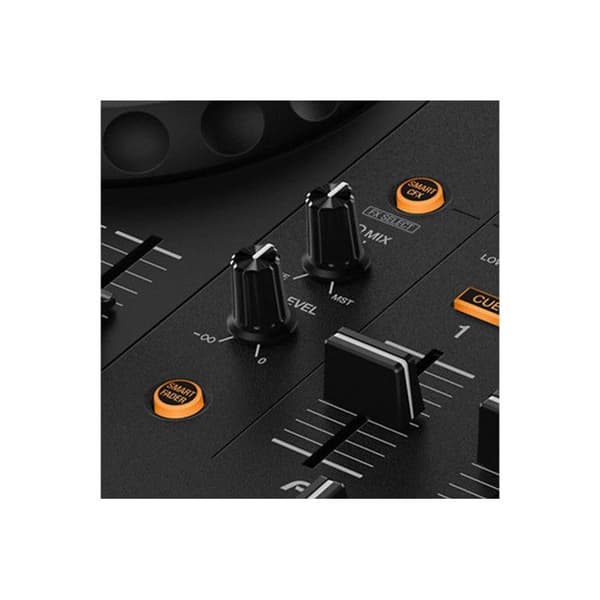 Pioneer DJ DDJ-FLX4 2-kanalig rekordbox DJ Controller - Svart