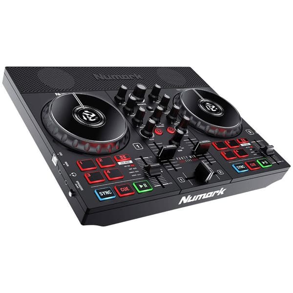 Numark PARTYMIXLIVE - 2-vägs USB DJ Controller med högtalare