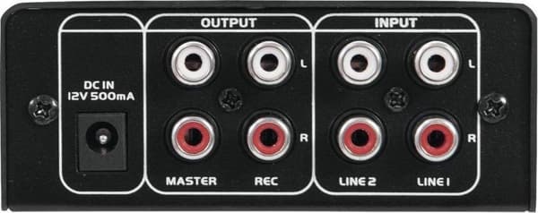 OMNITRONIC Mixer - Audiomikseri GNOME-202 Mini Mixer - musta