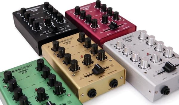 OMNITRONIC Mixer - Audiomikseri GNOME-202 Mini Mixer - musta