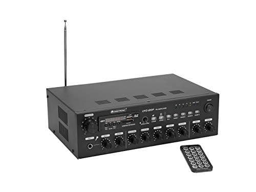 Omnitronic 80709704 Audio Amplifier Power/Phase Black (80709704)