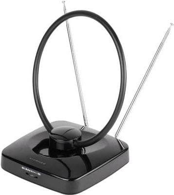 Vivanco TVA 3040 - Indendørs - Sort - 1,5 m - DVB-T,DVB-T2 - DAB,DAB+,FM - VHF (38884)