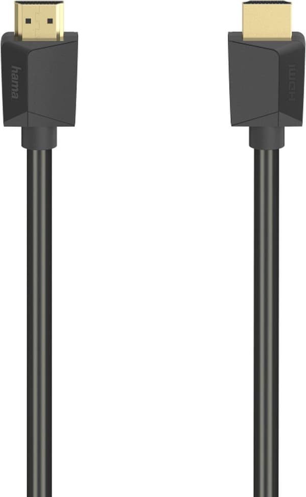 Hama tilslutningskabel, a) fra 1x HDMI-stik, b) til 1x HDMI-stik, 2 meter, enkelt g (00205242)