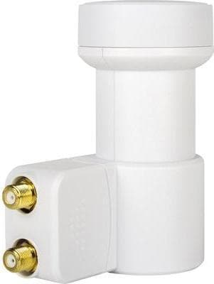MegaSat Twin-LNB HD-Profi Antal deltagere: 2 Foderindtag: 40 mm guldbelagte tilslutninger, vejrbeskyttelse (9120623)