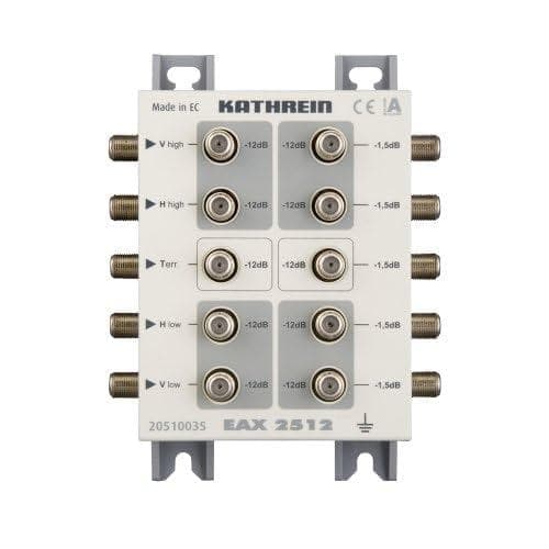 KATHREIN EAX 2512 - antennekabel - F-stik (F) til F-stik (F) - indvendigt
