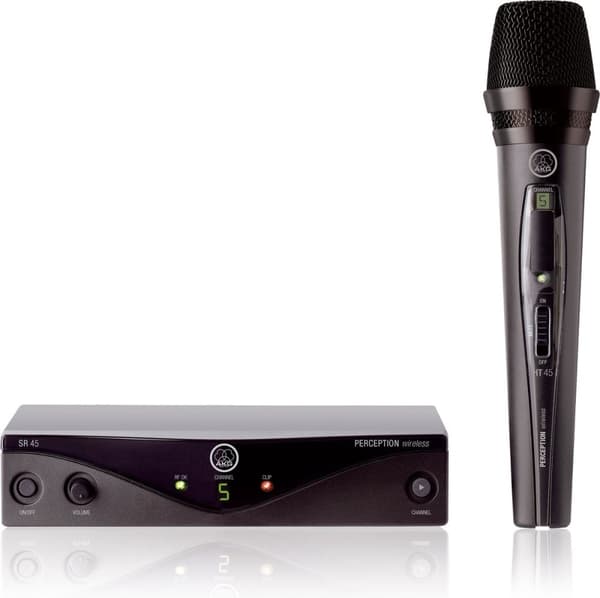 AKG PW45 Vocal Set (SR45, HT45, SA45), 863.100-864.900 MHz