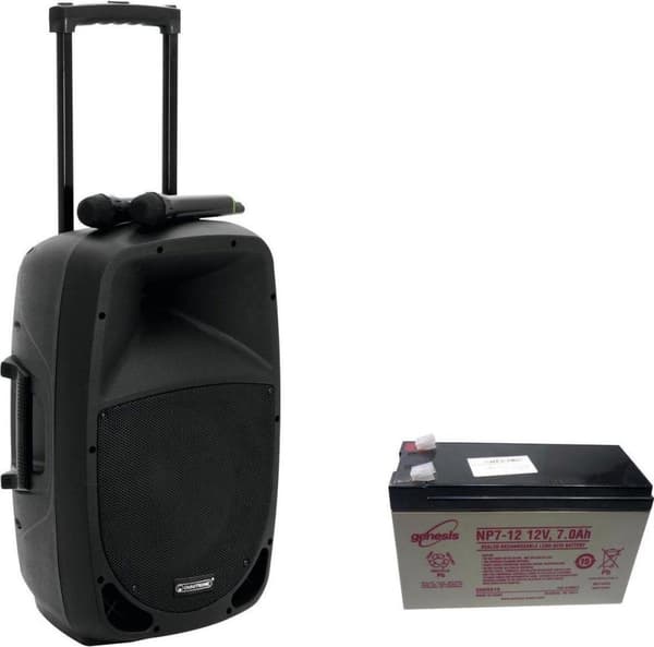 OMNITRONIC Sæt MES-12BT2 + batteri