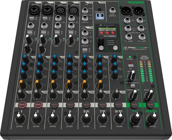 Mackie ProFX10v3+ - Analog mixer