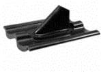 Plastflise KSZ60DS Frankfurt dobbelt S sort (KSZ60DS)