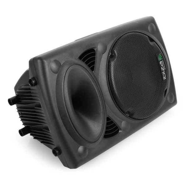 IBIZA SOUND SLK8A-BT aktiv ljudhögtalare - 300W - USB-MP3 &amp; Bluetooth