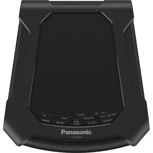 PANASONIC SC-TMAX5 - Mini kompakt HiFi-system - 150W - Bluetooth - Qi trådlös snabbladdning - DJ Jukebox