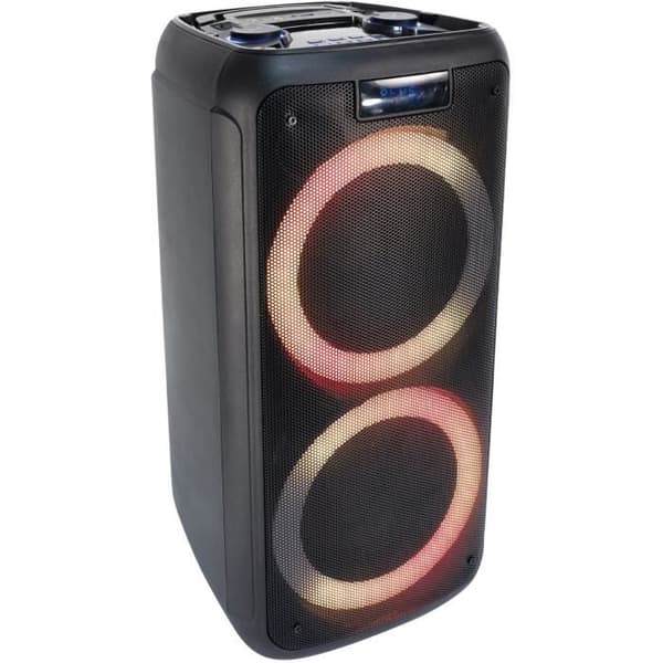IBIZA - FREESOUND400 - 400W autonom aktiv högtalare med Bluetooth, USB, Micro-SD och fjärrkontroll