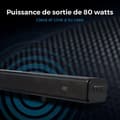 Miniatyrbild 2 av 4: Cello ljudpaket - YWS23DE - YWS23-DE TV Soundbar 2x15W + 50W =80W 2.1-kanals högtalare Bluetooth AC/DC HDMI USB Optisk