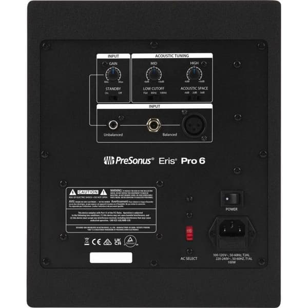 Presonus Eris PRO 6 - monitorhögtalare (styckvis)