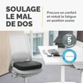 Miniatyrbild 2 av 2: Sittkudde - FELLOWES - Breyta - Ergonomiskt Stöd - Halkfri Bas - Återvunna Material