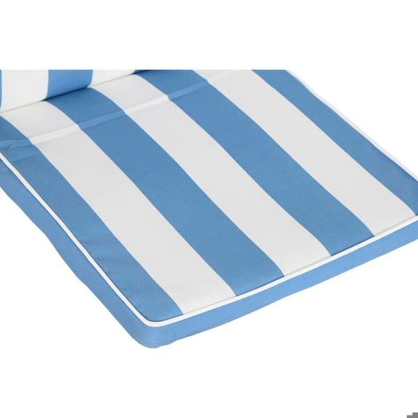 Stolsdyna - DKD Home Decor - Randig - Vattentålig - Polyester - Rektangulär