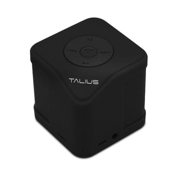 Talius - kubhögtalare - 3w - fm/sd/bluetooth - svart