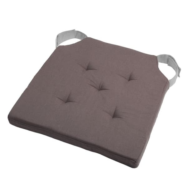 Stolskydd - Duo - Grå - 38x38 cm - 100% bomull - Inomhus