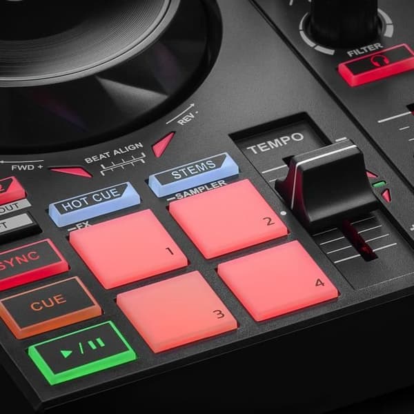 HERCULES DJ CONTROL INPULSE 200 MK2 - Ideel DJ-controller til at lære at mixe - Software og tutorials inkluderet