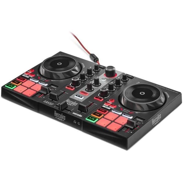 HERCULES DJ CONTROL INPULSE 200 MK2 - Ideel DJ-controller til at lære at mixe - Software og tutorials inkluderet