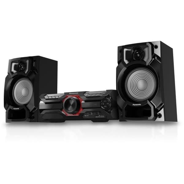 PANASONIC AKX320 - Mini Compact Hi-Fi-system - Bluetooth - 450W - Karaokefunktion, Dubbel USB - CD+FM-radio