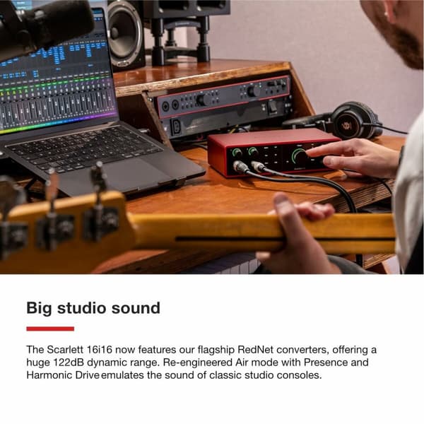 Audio käyttöliittymä Focusrite MOSC0035