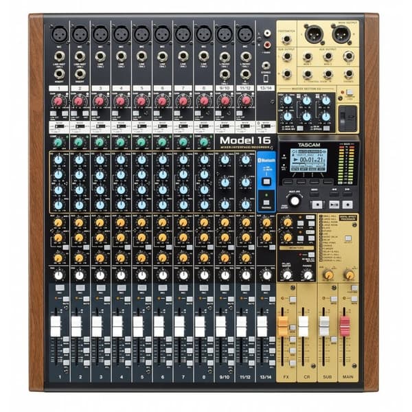 tabel Tascam MODEL 16