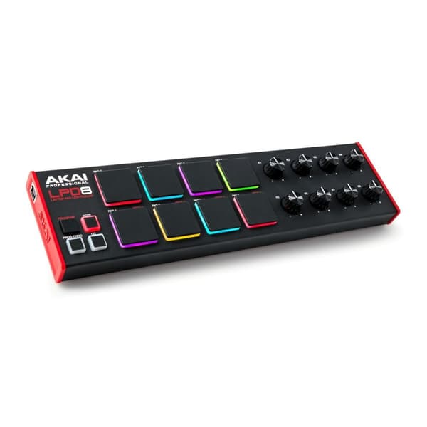 Ljudkontroll Akai LPD8 MKII