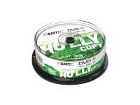EMTEC - 25 x DVD-R - 4.7 GB (120 min) 16x - silver - spindel