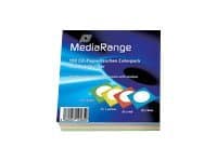 MediaRange CD-paper color-pack - CD-fodral - kapacitet: 1 CD (paket om 100)