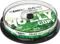 Pikkukuva 3 / 3: EMTEC - 10 x DVD-RW - 4,7 GB (120min) 1x - 4x - hopea - kara - kela