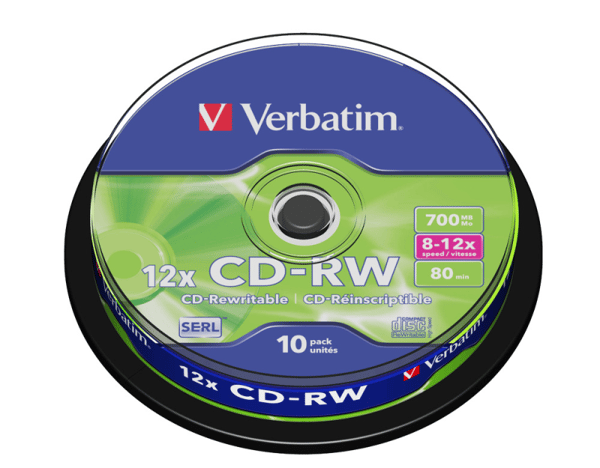 Verbatim DataLifePlus - 10 x CD-RW - 700 MB 8x - 12x