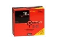Intenso - 10 x CD-RW - 700 MB (80 min) 12x - smalt cover