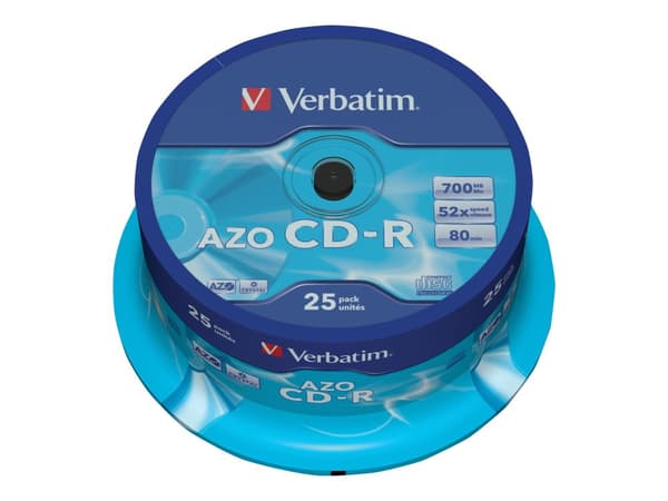 Verbatim - 25 x CD-R (80 min) 48x