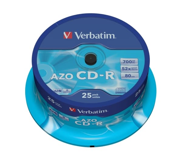 Verbatim - 25 x CD-R (80 min) 48x