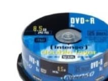 Intenso - 25 x DVD+R DL - 8.5 GB 8x - spindel