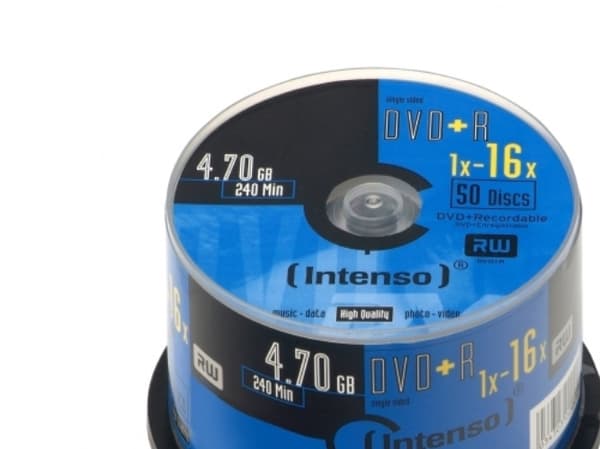 Intenso - 50 x DVD+R - 4.7 GB 16x - spindel