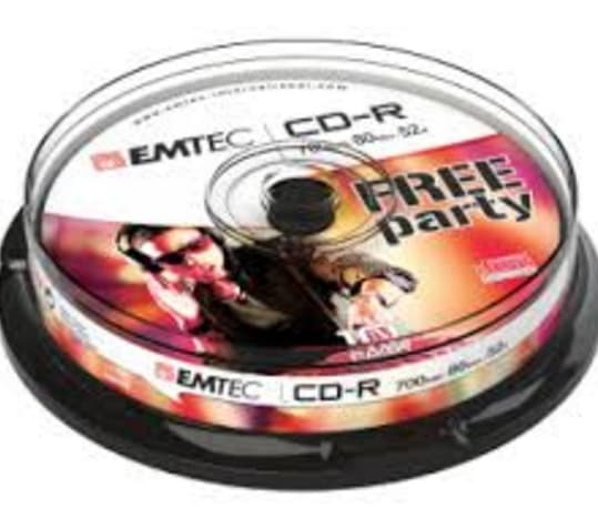 Emtec 52x, 10 pack, 52x, CD-R, 700 MB, 10 stykker