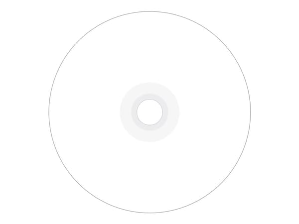 MediaRange - 25 x DVD+R DL - 8.5 GB (240 min) 8x - hvit - blekkstråleskrivbar overflate - spindel