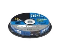 Intenso - 10 x DVD+R DL - 8.5 GB (240 min) 8x - spindel