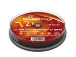 MediaRange - 10 x CD-RW - 700 MB (80 min) 12x - spindel