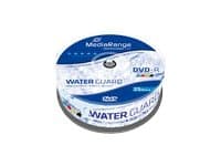 MediaRange - 25 x DVD-R - 4.7 GB 16x - hvit - blekkstråleskrivbar overflate - spindel
