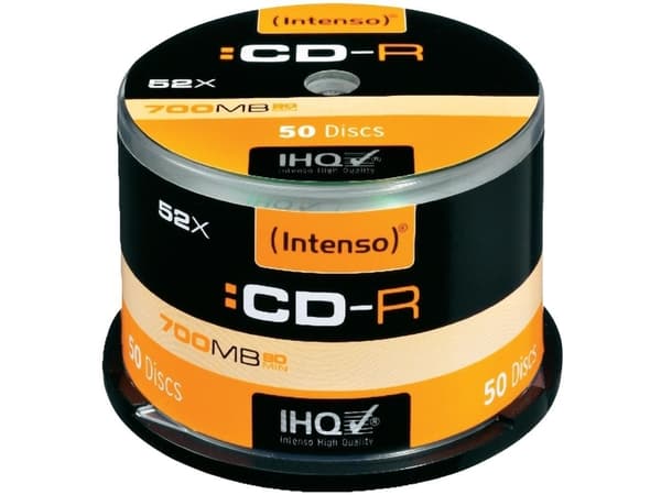 Intenso - 50 x CD-R - 700 MB (80 min) 40x - spindel