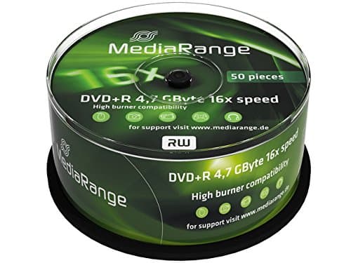 MediaRange - 50 x DVD+R - 4,7 GB (120 min) 16x - spindel