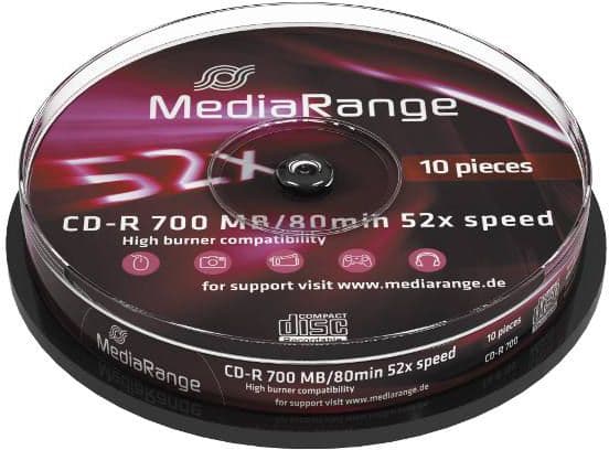 MediaRange - 10 x CD-R - 700 MB