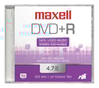 Maxell - 100 x DVD+R - 4,7 GB 16x - spindel