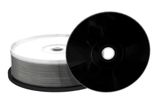 MediaRange - 25 x CD-R - 700 MB (80min) 52x - svart - yta utskrivbar med bläckstråleskrivare, inre skrivbar plastring - spindel