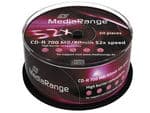 MediaRange - 50 x CD-R - 700 MB (80 min) 52x - spindel