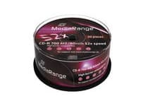 MediaRange - 50 x CD-R - 700 MB (80 min) 52x - spindel