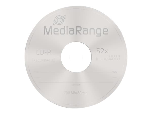 MediaRange - 50 x CD-R - 700 MB (80 min) 52x - spindel